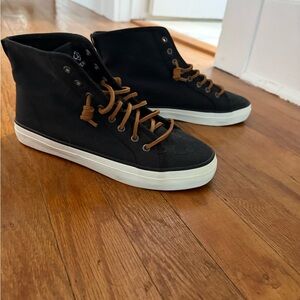 Sperry Black High-Top Sneakers